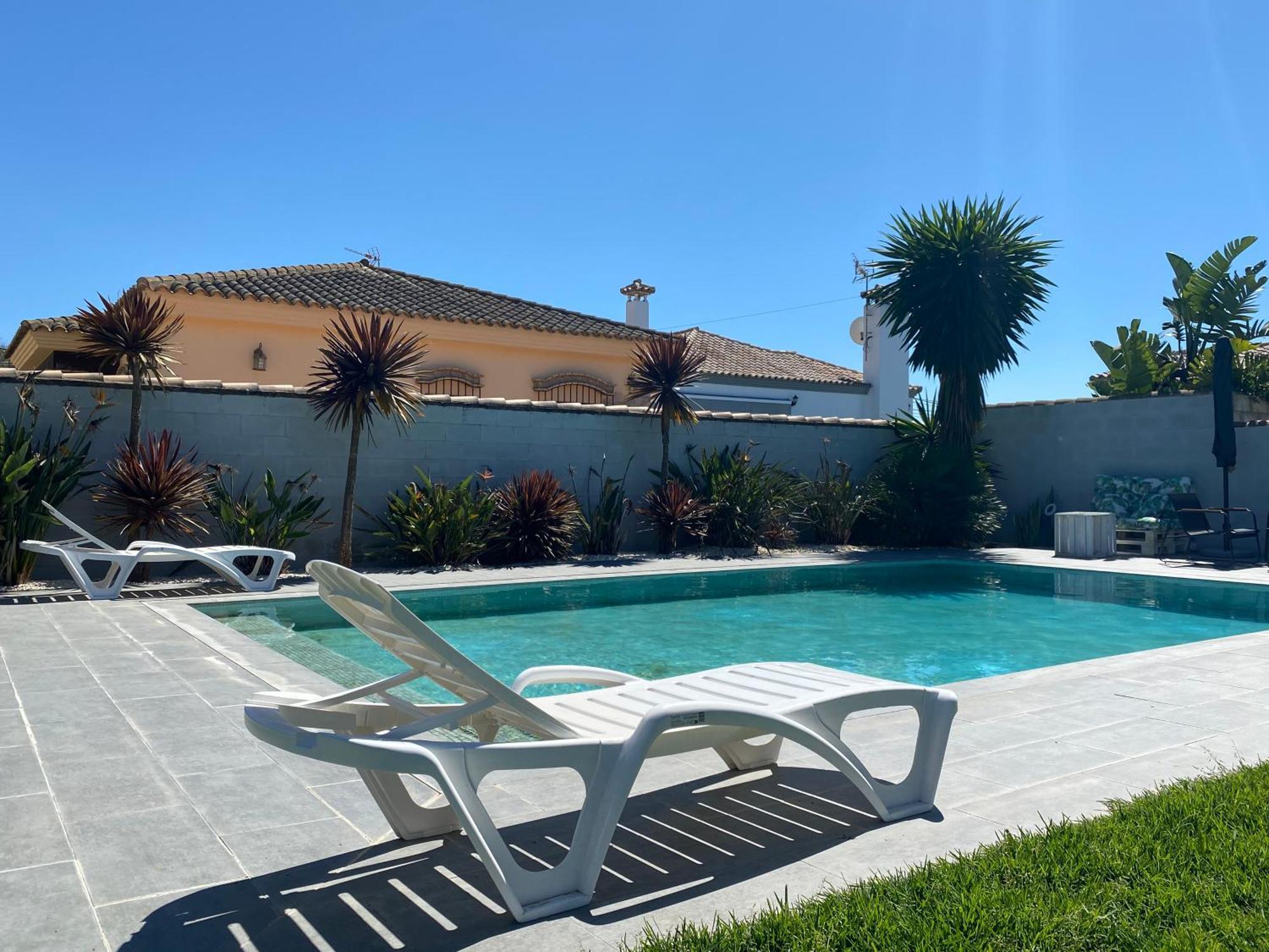Villa Arbol Del Tule Chiclana de la Frontera Eksteriør billede